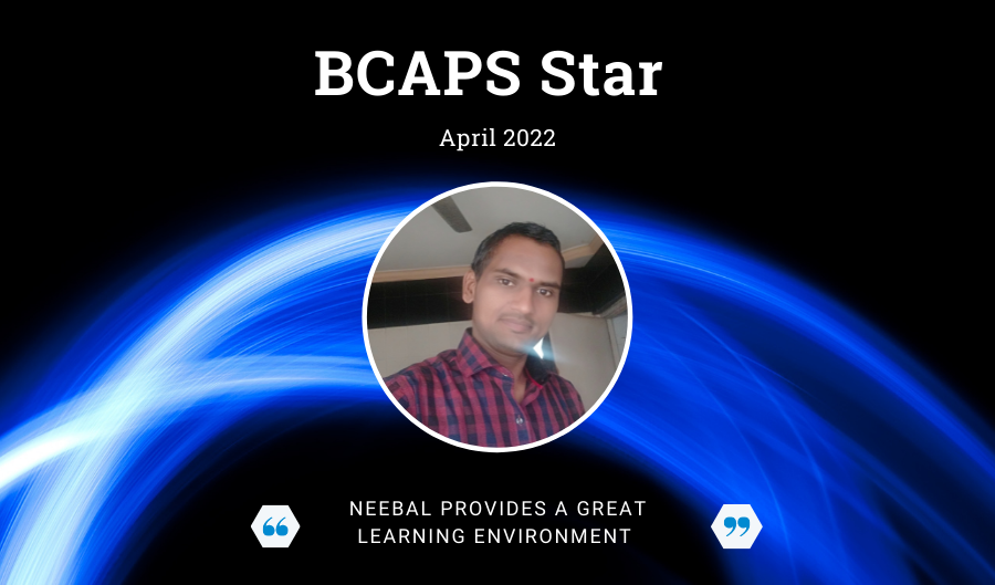 BCAPS Star, Manoj Pawar