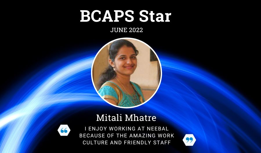 Neebal BCAPS Star - Mitali Mhatre